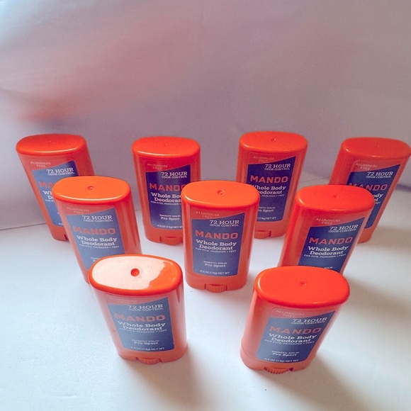 9 Mando Deodorant Stick for Men, Trial Size, Smooth Solid, Aluminum Free - Picture 3 of 6